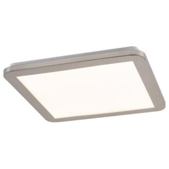 LED lámpatest , mennyezeti , 24W , meleg fehér , 3 lépésben dimmelhető , kerek , 40cm , ezüst , IP44 , Rábalux , JEREMY kép