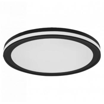 LED lámpatest , mennyezeti , 28W , RGB , CCT , dimmelhető , kerek , fekete , LEDVANCE Smart+ WIFI , ORBIS kép