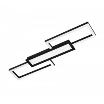 LED lámpatest , mennyezeti , 37W , CCT , dimmelhető , távirányítóval , fekete , EGLO , MONIROTE , 99792 kép