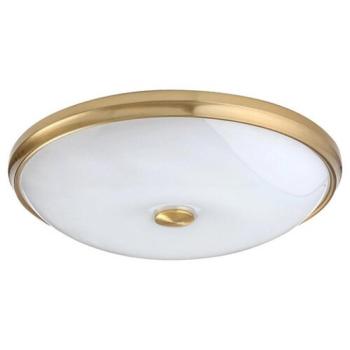 LED lámpatest , mennyezeti ,  42 cm ,24W , meleg fehér , antik sárgaréz , Rábalux , JASNA kép
