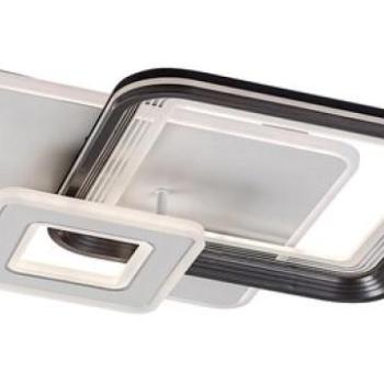 LED lámpatest , mennyezeti ,  49.5 cm , 48W , dimmelhető , fehér, ezüst , Rábalux , STREGOBOR kép