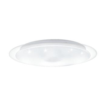 LED lámpatest , mennyezeti/fali , kerek , kristály hatású , 24W , meleg fehér ,  EGLO , IGROKA , 75534 kép