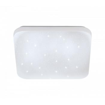 LED lámpatest , mennyezeti/fali , négyzet , kristály hatású , 7.4W , természetes fehér , EGLO , FRANIA-S , 33597 kép