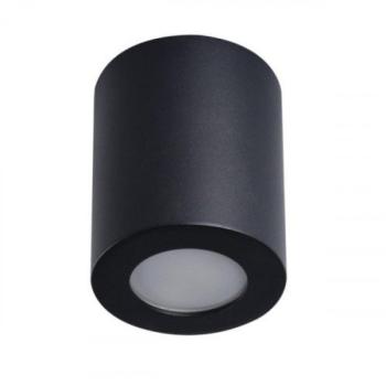 LED lámpatest , mennyezeti , GU10 foglalat , fekete , IP44 , SANI kép