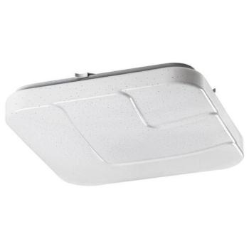 LED lámpatest , mennyezeti ,  kristály hatású , 18W , természetes fehér , négyzet , fehér , Rábalux , ADON kép