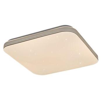 LED lámpatest , mennyezeti , kristály hatású , 36W , természetes fehér , négyzet , fehér , Rábalux , OSCAR kép