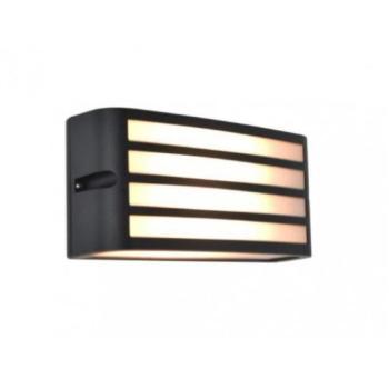 LED lámpatest , mennyezeti , oldalfali , E27 foglalat , sötét szürke , kültéri , IP44 , 5 év garanciával , LUTEC , ZEBRA kép