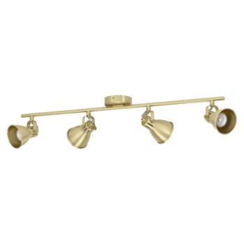 LED lámpatest , mennyezeti , spot , 4x3W , GU10 , arany , EGLO , SERAS , 900173 kép
