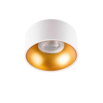LED lámpatest , mennyezeti , spot keret , GU10 , beépíthető , fehér , arany , MINI RITI kép