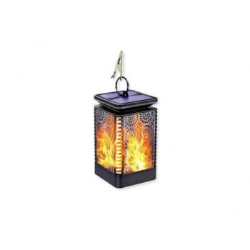 Led lámpatest , napelemes , meleg fehér , kültéri , IP44 kép