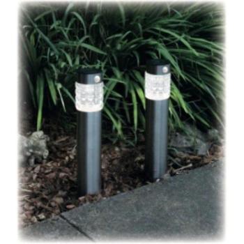 Led lámpatest , napelemes , mozgásérzékelős , 0.5 W , kültéri , hideg fehér , IP44 kép