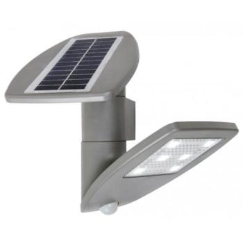 LED lámpatest , napelemes , mozgásérzékelős , 2.4W ,  természetes fehér , kültéri , IP44 , LUTEC , ZETA kép