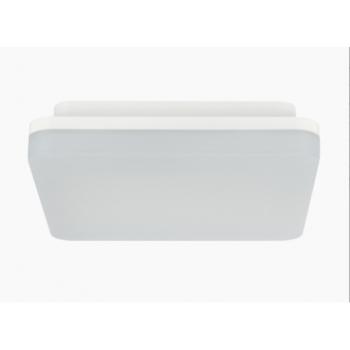 Led lámpatest , négyzet , mennyezeti , 22 x 5 cm , 18W , természetes fehér , matt fehér , villódzás mentes , 5 év garancia , ACTON kép