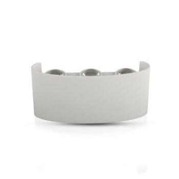 LED lámpatest , oldalfali , 2 irányú , 6W , meleg fehér , fehér , kültéri , IP54 kép