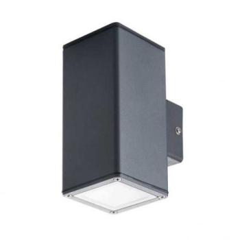 LED lámpatest , oldalfali , 2 irányú , GU10 foglalat , antracit , kültéri , IP44 , GORI kép