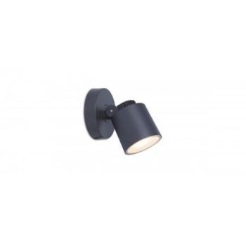 LED lámpatest , oldalfali , 5W , meleg fehér , szürke , kültéri , IP54 , LUTEC , EXPLORER kép
