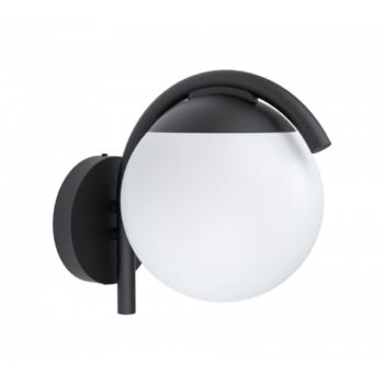 LED lámpatest , oldalfali , E27-es foglalatú , fekete , kültéri , IP44 , EGLO , PRATA VECCHIA , 98731 kép