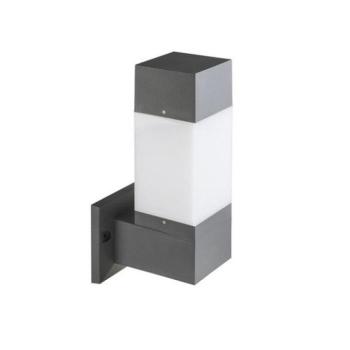 LED lámpatest , oldalfali , E27 foglalat , grafit , kültéri , IP54 , INVO kép