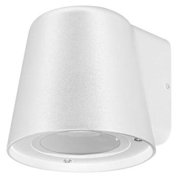 Led lámpatest , oldalfali , GU10 , matt fehér , alumínium , kültéri , IP54 , Rábalux , MANDAL kép