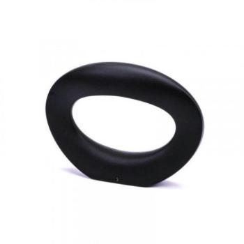 LED lámpatest , oldalfali , kerek , 10W , természetes fehér , fekete , kültéri , IP65 kép