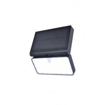 LED lámpatest , oldalfali , napelemes , 8.5W , CCT , dimmelhető , mozgásérzékelős , kültéri , IP44 , LUTEC CONNECT , TUDA kép