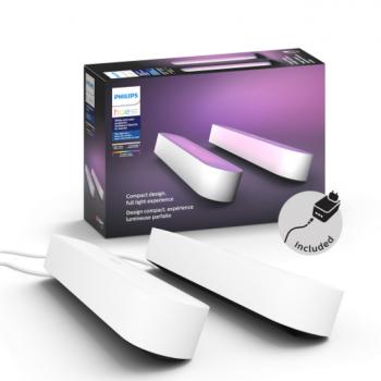 Led lámpatest , Philips Hue , Play , 2 x 6W , RGB , CCT , dimmelhető , fehér kép