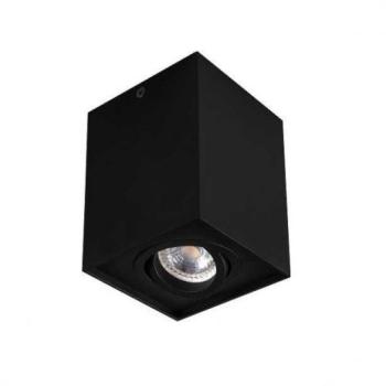 LED lámpatest ,  spot , GU10 , felületre szerelhető , billenthető , alumínium , matt fekete , GORD kép