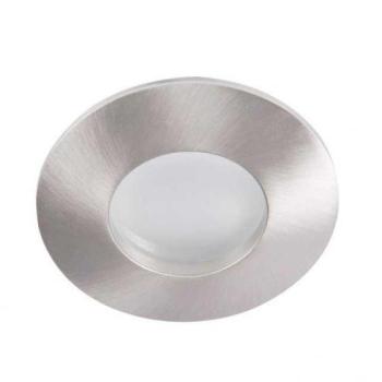 LED lámpatest , spot keret , süllyesztett , kerek , GU10 , matt króm , IP44 , QULES kép