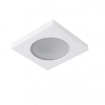 LED lámpatest , spot keret , süllyesztett , négyzet , GU10 , fehér , IP44 , FLINI kép