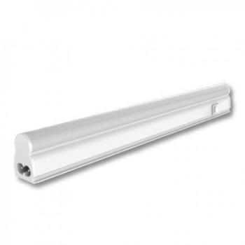 LED lámpatest , T5 , 12W , 90 cm , sorolható , kapcsolóval , kompakt armatúrával együtt , meleg fehér , IP20 ,  5 év garancia , Tungsram kép