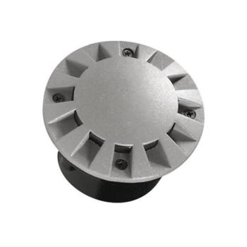 LED lámpatest , taposólámpa , 1W , kerek , hideg fehér , szürke , IP66 , ROGER kép