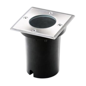 LED lámpatest , taposólámpa , GU10-es foglalattal , négyzet , IP67 kép