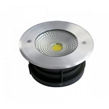LED lámpatest , taposólámpa , kerek , 20W , hideg fehér , 5500K , IP67 kép