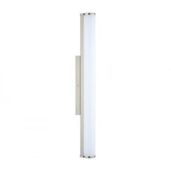 LED lámpatest , tükörvilágítás , 16 Watt , 60 cm , természetes fehér , matt nikkel , IP44 , EGLO , CALNOVA , 94716 kép