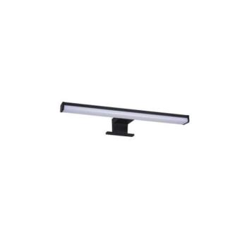 LED lámpatest , tükörvilágítás , 8 Watt , 40 cm , természetes fehér , fekete , IP44 , ASTIM kép