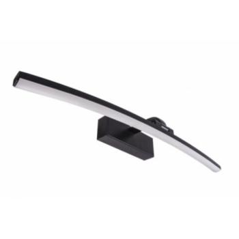 LED lámpatest , tükörvilágítás , 8W , 40 cm , természetes fehér , fekete , IP44 , STRÜHM , Mamba LED kép