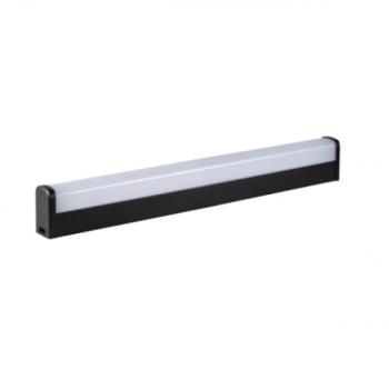 LED lámpatest , tükörvilágítás , fali-mennyezeti , 20 Watt , 80 cm , természetes fehér , fekete , IP44 , AKVO , Kanlux kép