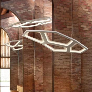 LED lógó világítás Nura 2, fehér, 85 W kép