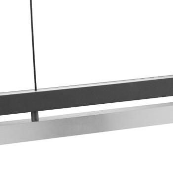 LED lógó világítás Pulse, hossz 120 cm, fekete, fém kép