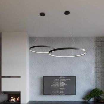 LED lógó világítás Rio 110 vízszintes 4.000K fekete kép