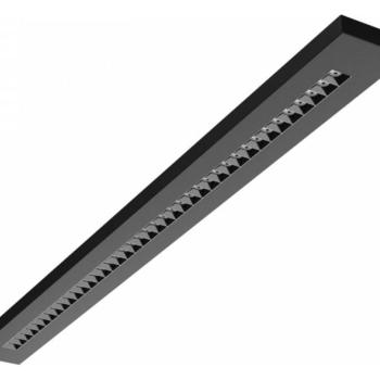  LED Mennyezet/Függeszték PLANK LED/20/30/40W/230V 2700/4000/6000K fekete  kép