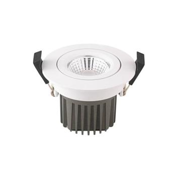 LED mennyezetbe süllyesztett spot Diled, Ø 8,5cm, 10 W, Dim-To-Warm, fehér kép