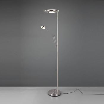 LED mennyezeti alátét Barrie olvasólámpával matt nikkel kép