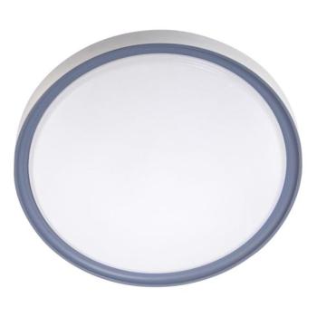  LED mennyezeti lámpa 18W, 230V, 30 cm átmérő, fehér/szürke  kép