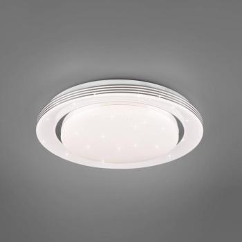 LED mennyezeti lámpa Atria, Ø 38 cm, fehér, műanyag, CCT kép