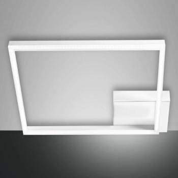 LED mennyezeti lámpa Bard 42x42cm 1-égő, fehér kép
