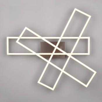 LED mennyezeti lámpa Corso 3 izzós matt nikkel kép