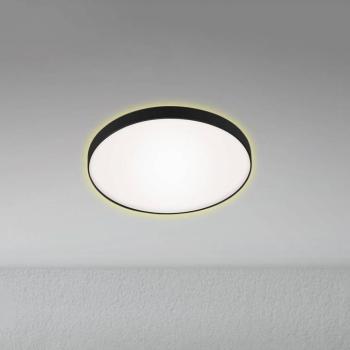 LED mennyezeti lámpa Flet háttérvilágítással, Ø 28,5 cm kép
