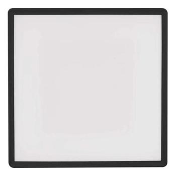  LED Mennyezeti lámpa FLORI LED/22W/230V 4000K fekete 42x42 cm  kép