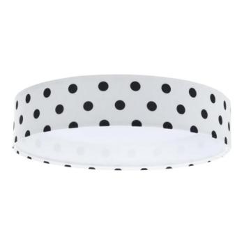  LED mennyezeti lámpa GALAXY KIDS LED/24W/230V pöttyös fehér/fekete  kép